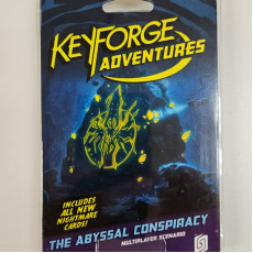 鍛鑰者 合作劇本 深淵密謀 英文版 KeyForge Adventures: Abyssal Conspiracy Eng Ver